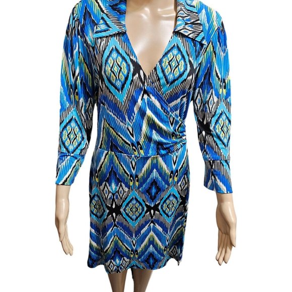 Laundry by Design Wrap Around Dress Size Medium - Picture 3 of 11